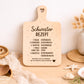 Schwester Rezept Laserdatei – Schneidebrett Gravur SVG PNG | Küchen Spruch Geschenkidee für Schwester | Holz gravieren | Cricut Plotterdatei