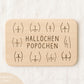 Laserdatei Hallöchen Popöchen – Lustiger Spruch SVG PNG | Gravurdatei Holzbrettchen Küche | Plotterdatei Humor Geschenkidee Schneidebrett