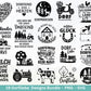 Dorfleben Plotterdatei Bundle – Dorfkind Sprüche & Bauernhof Motive | Landliebe SVG PNG | Traktor | Cricut | Laserdatei Holzgravur Geschenk