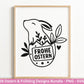 Ostern & Frühling Plotterdatei Bundle – Frohe Ostern Sprüche | Hasen Motive | Deutsche Ostergrüße SVG | Hallo Frühling | Cricut Laserdatei