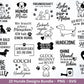Hunde Plotterdatei Bundle – Hundeliebe Sprüche & Motive SVG PNG | Hunde Mama Design | Cricut | Laserdatei Holzgravur | Geschenk Hund