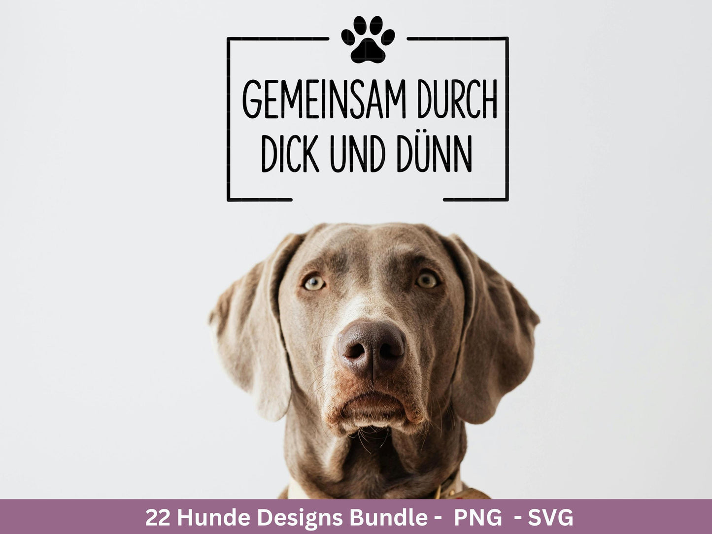 Hunde Plotterdatei Bundle – Hundeliebe Sprüche & Motive SVG PNG | Hunde Mama Design | Cricut | Laserdatei Holzgravur | Geschenk Hund