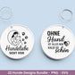 Hunde Plotterdatei Bundle – Hundeliebe Sprüche & Motive SVG PNG | Hunde Mama Design | Cricut | Laserdatei Holzgravur | Geschenk Hund