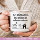 Ich wünschte du würdest nebenan wohnen Plotterdatei – Freundschaft Spruch SVG PNG | Laserdatei Tasse Beutel | Geschenk Freundin | Cricut