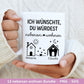 Ich wünschte du würdest nebenan wohnen Plotterdatei – Freundschaft Spruch SVG PNG | Laserdatei Tasse Beutel | Geschenk Freundin | Cricut