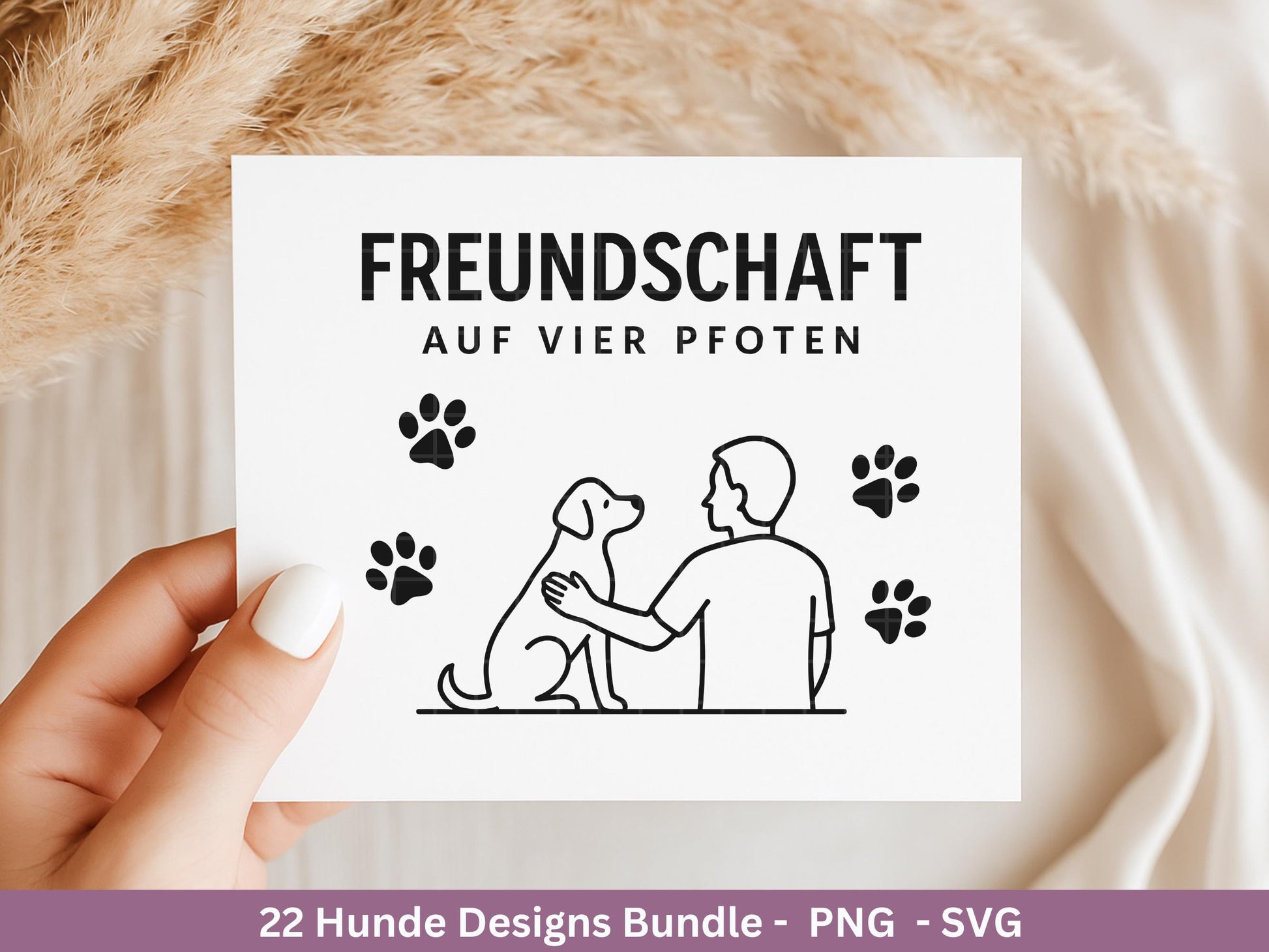 Hunde Plotterdatei Bundle – Hundeliebe Sprüche & Motive SVG PNG | Hunde Mama Design | Cricut | Laserdatei Holzgravur | Geschenk Hund