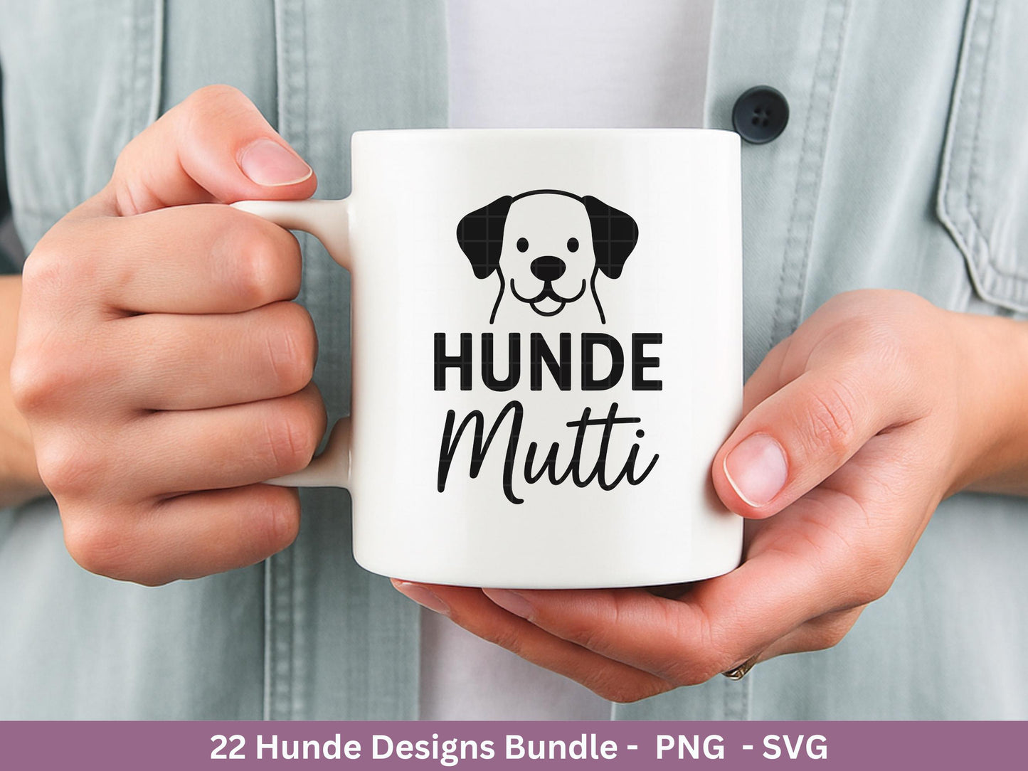 Hunde Plotterdatei Bundle – Hundeliebe Sprüche & Motive SVG PNG | Hunde Mama Design | Cricut | Laserdatei Holzgravur | Geschenk Hund