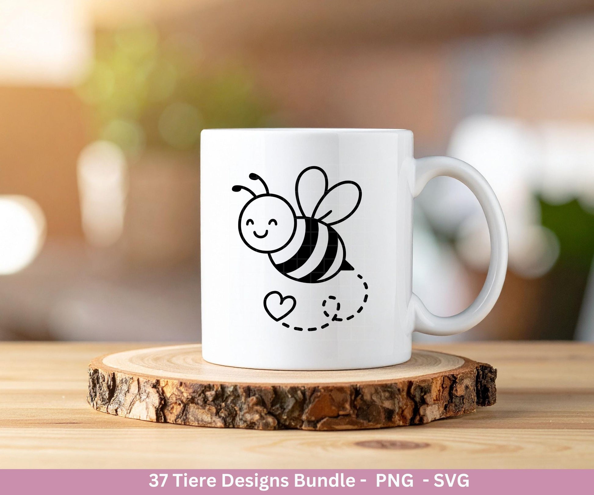 Kawaii Tiere Plotterdatei Bundle – süße Tier Motive SVG | Hund Katze Kuh Einhorn | Kinder Line Art | Wald & Safari Tiere | Cricut Laserdatei