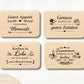 Laserdatei Küchen Sprüche Bundle – Schneidebrett Gravur SVG | Holzbrett Küche | Essen & Familie Zitate | Koch Geschenkidee | Plotterdatei