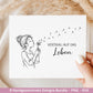 Handgezeichnete Mädchen Plotterdatei Bundle – Positive Sprüche SVG| Line Art | Geschenk Freundin | Cricut Silhouette | Laserdatei Pusteblume