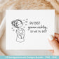 Positive Sprüche Mädchen SVG Bundle – Handgezeichnete Line Art Frauen | Plotterdatei Cricut | Laserdatei | Geschenk Freundin | Motivation