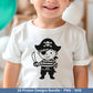 Piraten Plotterdatei Bundle – Kinder Pirat Sprüche & Motive SVG PNG | Ahoi Kindergeburtstag | T-Shirt Einladung Geschenk | Cricut Laserdatei