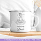 Handgezeichnete Mädchen Plotterdatei Bundle – Positive Sprüche SVG PNG | Cricut Silhouette | Laserdatei | Geschenk Freundin | Motivation