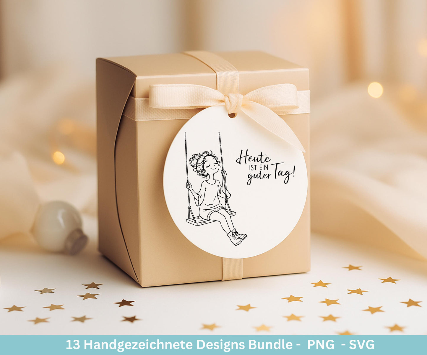 Positive Sprüche Mädchen SVG Bundle – Handgezeichnete Line Art Frauen | Plotterdatei Cricut | Laserdatei | Geschenk Freundin | Motivation