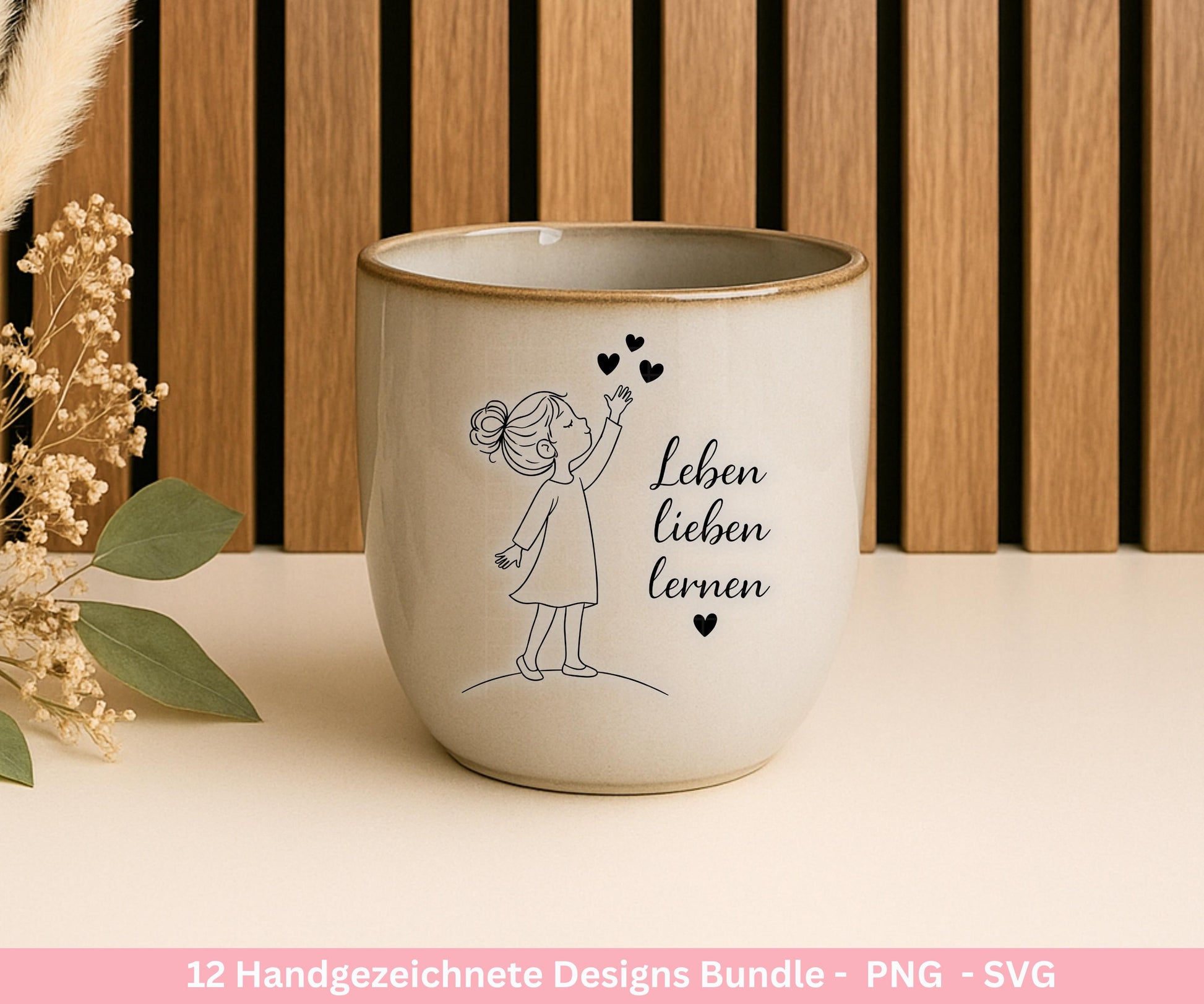 Handgezeichnete Frauen SVG | Sketch Bundle mit Sprüchen | Plotterdatei Laserdatei | Geschenkidee Freundin | Cricut Silhouette Design Datei