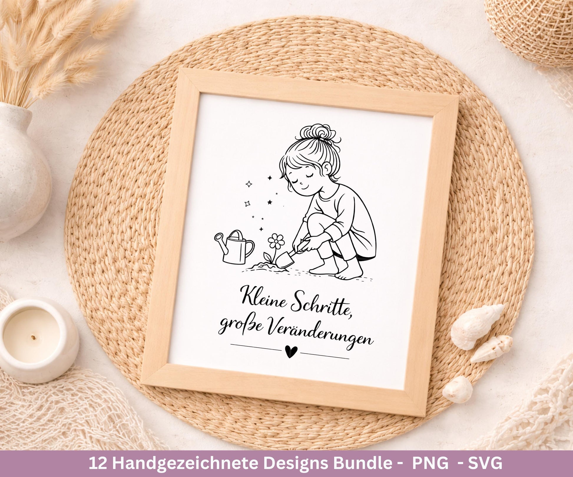 Handgezeichnete Frauen SVG | Sketch Bundle mit Sprüchen | Plotterdatei Laserdatei | Geschenkidee Freundin | Cricut Silhouette Design Datei