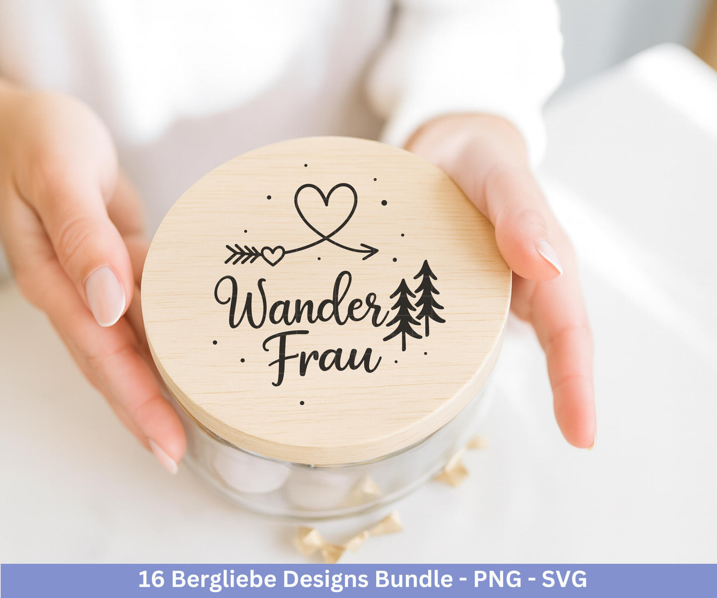Bergliebe Plotterdatei Bundle – Wandern & Berge SVG | Wanderlust Sprüche | Camping und Natur Motive | Cricut Silhouette | Laserdatei Urlaub