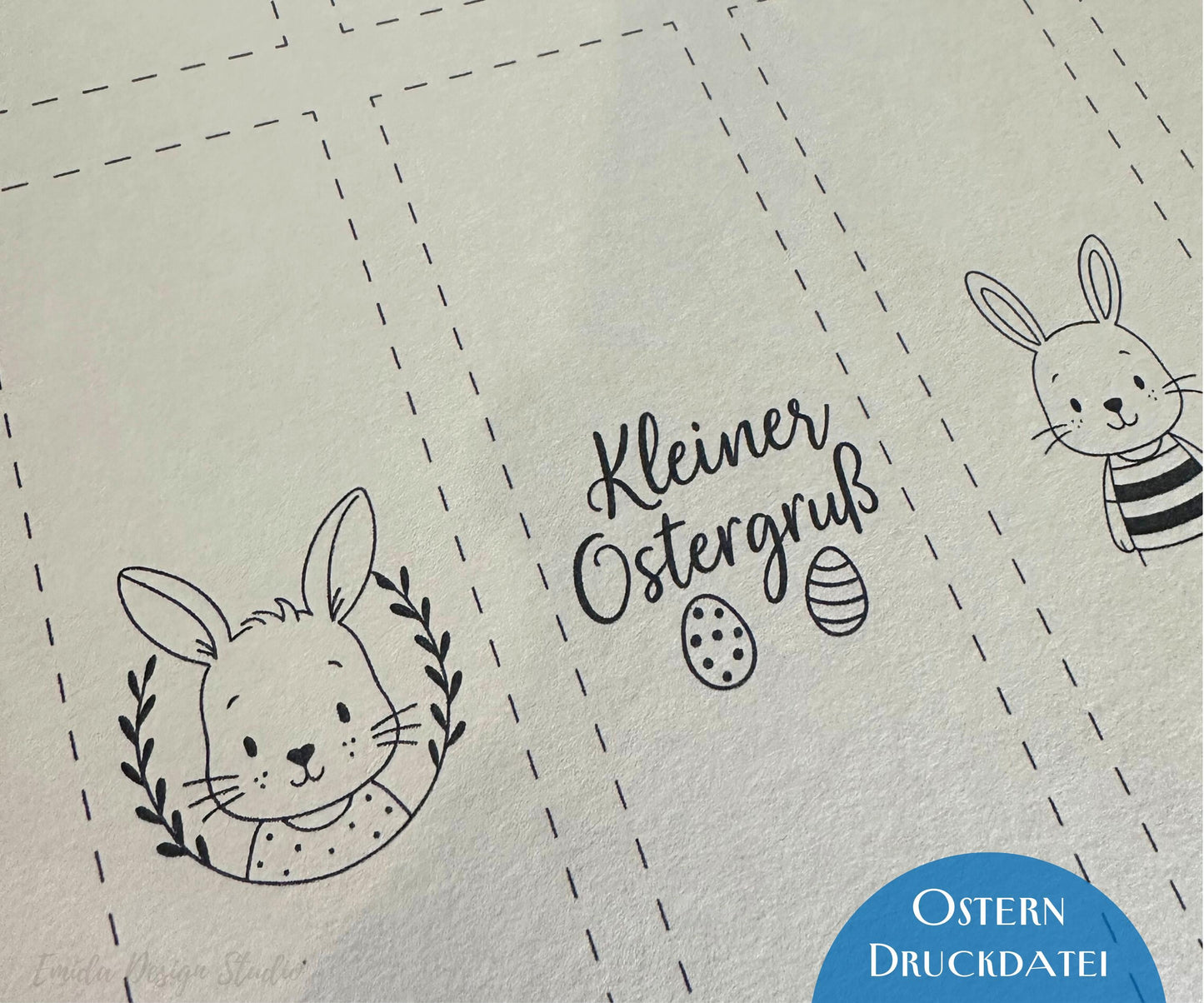 Ostern Schokoladen Banderole Druckvorlage – Ostergruß Printable PDF | Verpackung für Schokolade | Ostertisch Deko | Gastgeschenk Mitbringsel