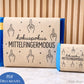 Schokoladen Banderole Druckvorlage – Lustiges Geschenk „Hokuspokus Mittelfinger Modus“ | PDF Printable Freundin | Verpackung Schokolade