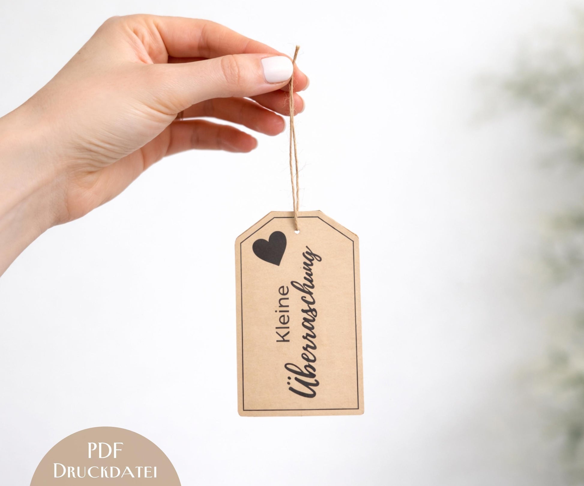 Druckvorlage Geschenkanhänger Geburtstag – Geschenkdeko DIY | Anhänger für Geburtstagsgeschenke | PDF zum Ausdrucken | Geburtstagsdeko Idee