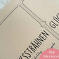 Druckvorlage Geburtstag Glücksbringer – Glückssträhnen Geschenkidee | DIY Mitbringsel Freundin | PDF zum Ausdrucken | Geburtstagsgeschenk