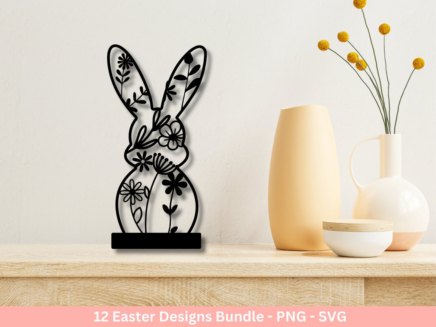 Ostern Plotterdatei - Schriftzüge Ostern - Hase Svg - Ostern Svg - Osterhase Svg - Laserdatei Ostern - Frühling Plotterdatei - Osterei Svg - EmidaDesign