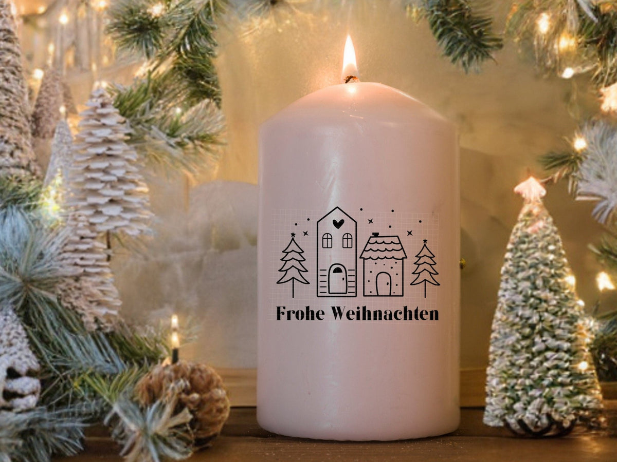 Weihnachten Kerzensticker Vorlage kaufen