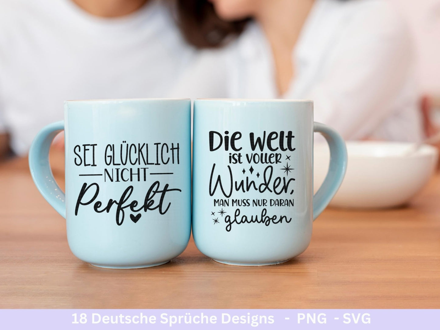 Plotterdatei Danke - Best Friends Svg Bundle - Cricut Silhouette - Lieblingsmensch Svg - Schön dass es dich gibt - Deutsche Sprüche svg - EmidaDesign