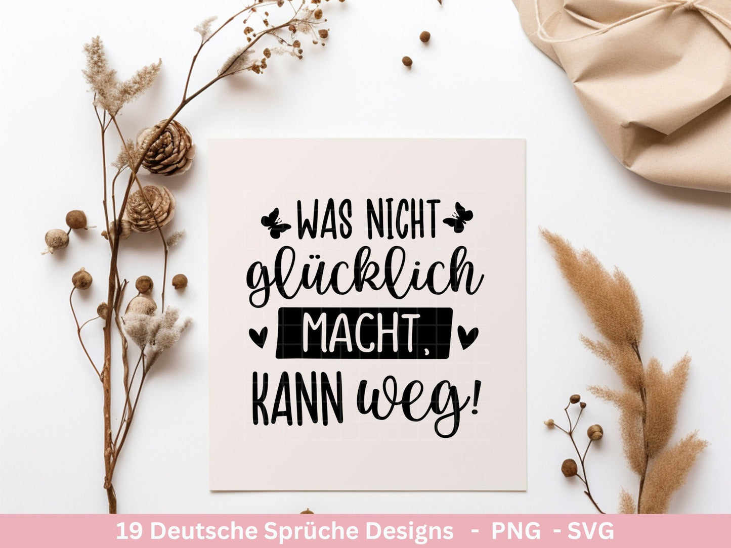 Plotterdatei Danke - Best Friends Svg Bundle - Cricut Silhouette - Lieblingsmensch Svg - Schön dass es dich gibt - Deutsche Sprüche svg - EmidaDesign