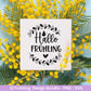 Plotterdatei Frühling - Hallo Frühling - Laserdatei Frühling - Cricut Svg - Ostern Svg - Frühling to go - Frühlings Bundle - Frühling Svg - EmidaDesign