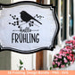 Plotterdatei Frühling - Hallo Frühling - Laserdatei Frühling - Cricut Svg - Ostern Svg - Willkommen svg - Laserdatei Häuser - Frühling Svg - EmidaDesign