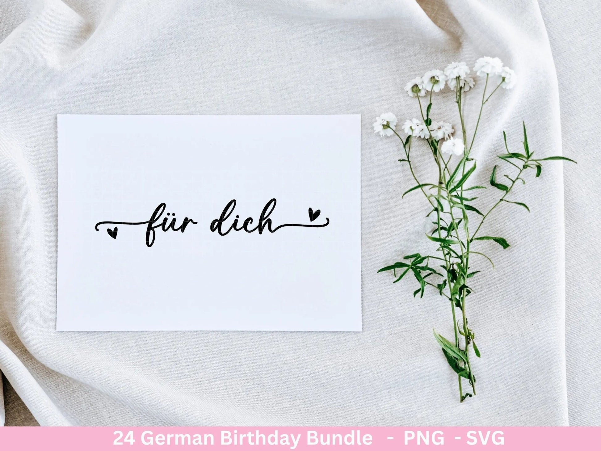 German Geburtstag Plotterdatei Bundle svg - Geburtstagssprüche deutsch - Geburtstag Cricut Silhouette - Geburtstag Schriftzüge - Digistamp