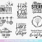 Plotterdatei Geburtstag - Geburtstags - Svg - Bundle - Geburtstagssprüche svg - Geburtstag Cricut Silhouette - Glücksstern - Geburtstag Clipart - EmidaDesign