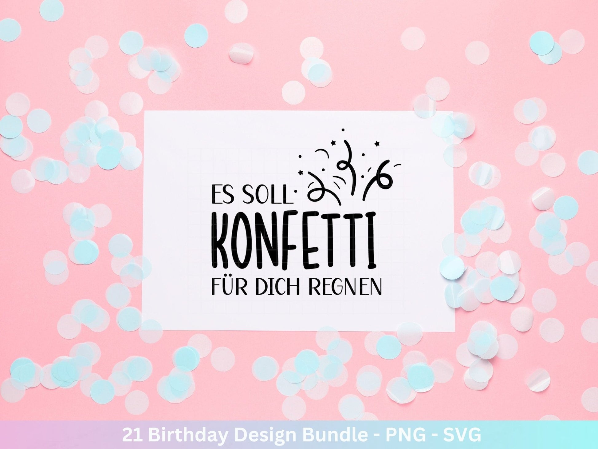 Plotterdatei Geburtstag - Geburtstags - Svg - Bundle - Geburtstagssprüche svg - Geburtstag Cricut Silhouette - Glücksstern - Geburtstag Clipart - EmidaDesign