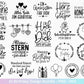 Plotterdatei Geburtstag - Geburtstags - Svg - Bundle - Geburtstagssprüche svg - Geburtstag Cricut Silhouette - Glücksstern - Geburtstag Clipart - EmidaDesign