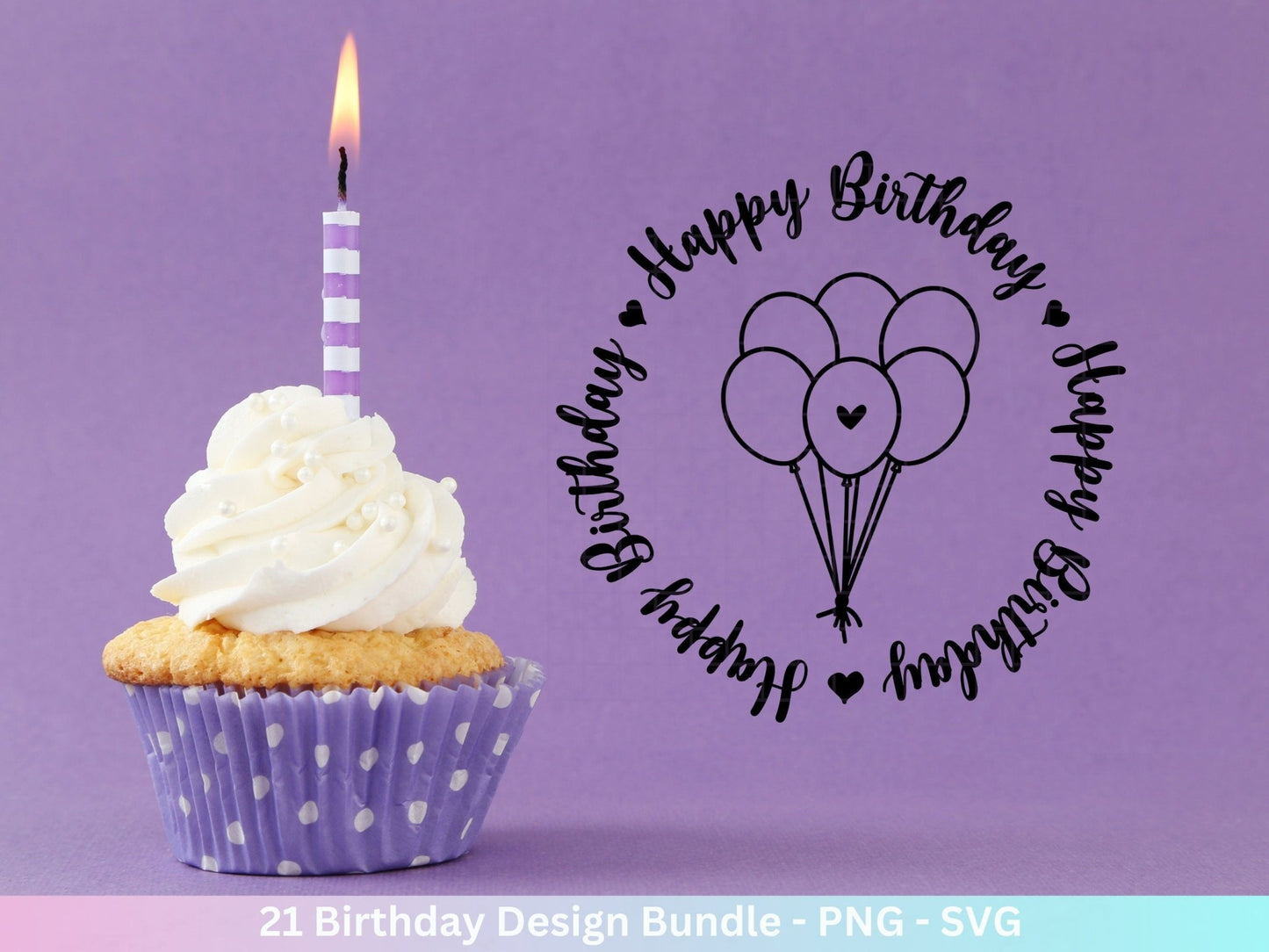 Plotterdatei Geburtstag - Geburtstags - Svg - Bundle - Geburtstagssprüche svg - Geburtstag Cricut Silhouette - Glücksstern - Geburtstag Clipart - EmidaDesign