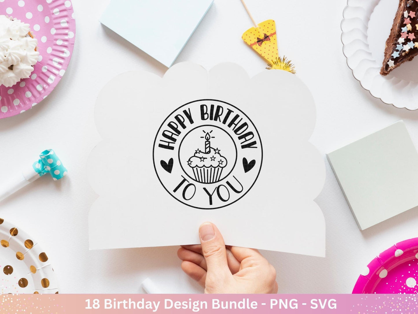 Plotterdatei Geburtstag - Geburtstagssprüche svg - Geburtstag svg - Cricut Silhouette - Geburtstag Schriftzüge - Digistamp - Laserdatei - EmidaDesign