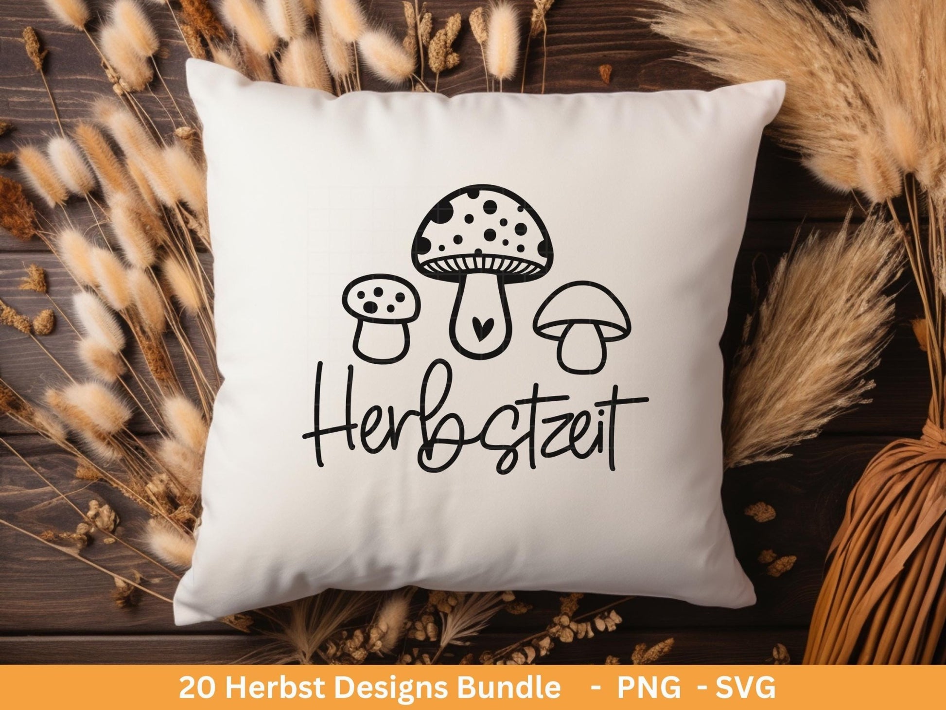 Plotterdatei Herbst - Herbst svg - Hallo Herbst - Herbstzauber svg - Laserdatei Herbst - Kürbis svg - Igel svg - Pilz svg - Herbstsprüche - EmidaDesign