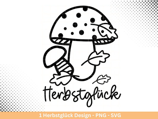 Plotterdatei Herbst svg - Herbstlich Willkommen - Cricut Silhouette - Herbstglück svg - Herbstzauber - Herbstgrüße - Laserdatei Herbst - EmidaDesign