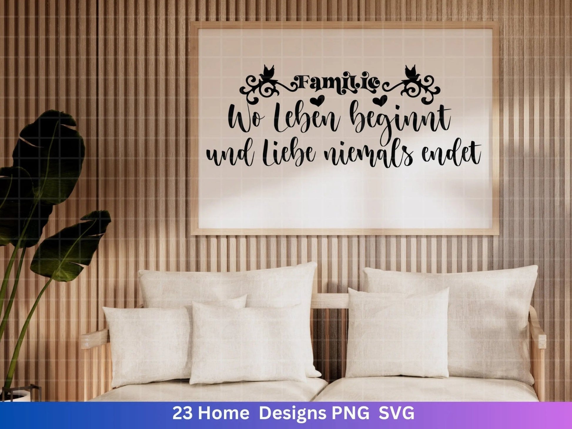 Plotterdatei Home svg - Zuhause Schriftzug Sprüche svg - Clipart Plotterdatei Deutsch - Cricut Silhouette Studio Plotterdatei - digital