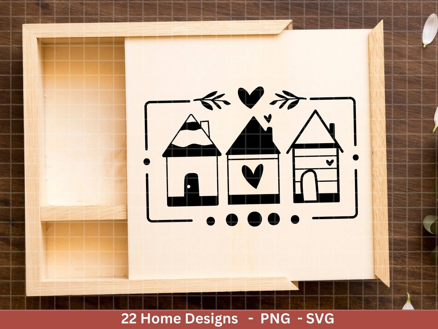 Plotterdatei Home svg - Zuhause Schriftzug Sprüche svg - Clipart Plotterdatei Deutsch - Cricut Silhouette Studio Plotterdatei - digital