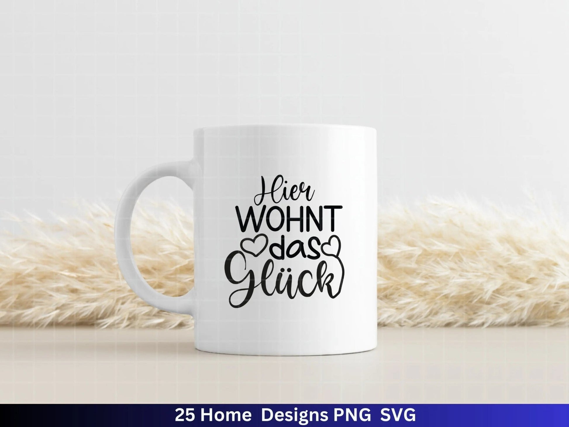 Plotterdatei Home svg - Zuhause Schriftzug Sprüche svg - Clipart Plotterdatei Deutsch - Cricut Silhouette Studio Plotterdatei - digital