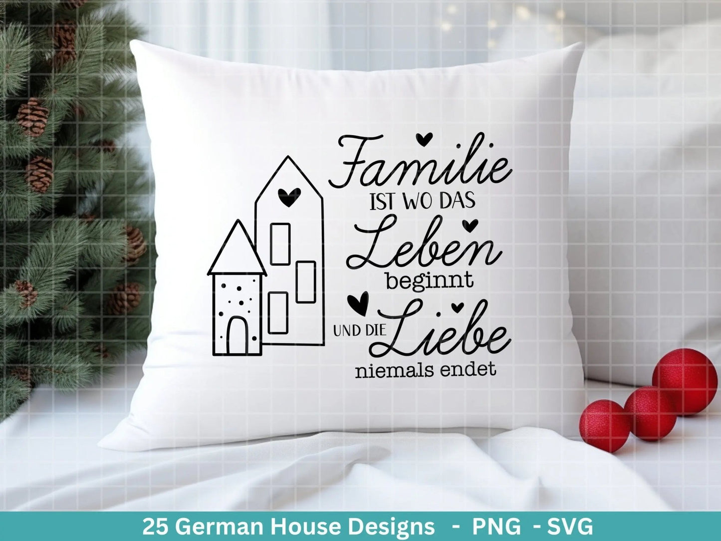 Plotterdatei Home svg - Zuhause Schriftzug Sprüche svg - Clipart Plotterdatei Deutsch - Cricut Silhouette Studio Plotterdatei - digital