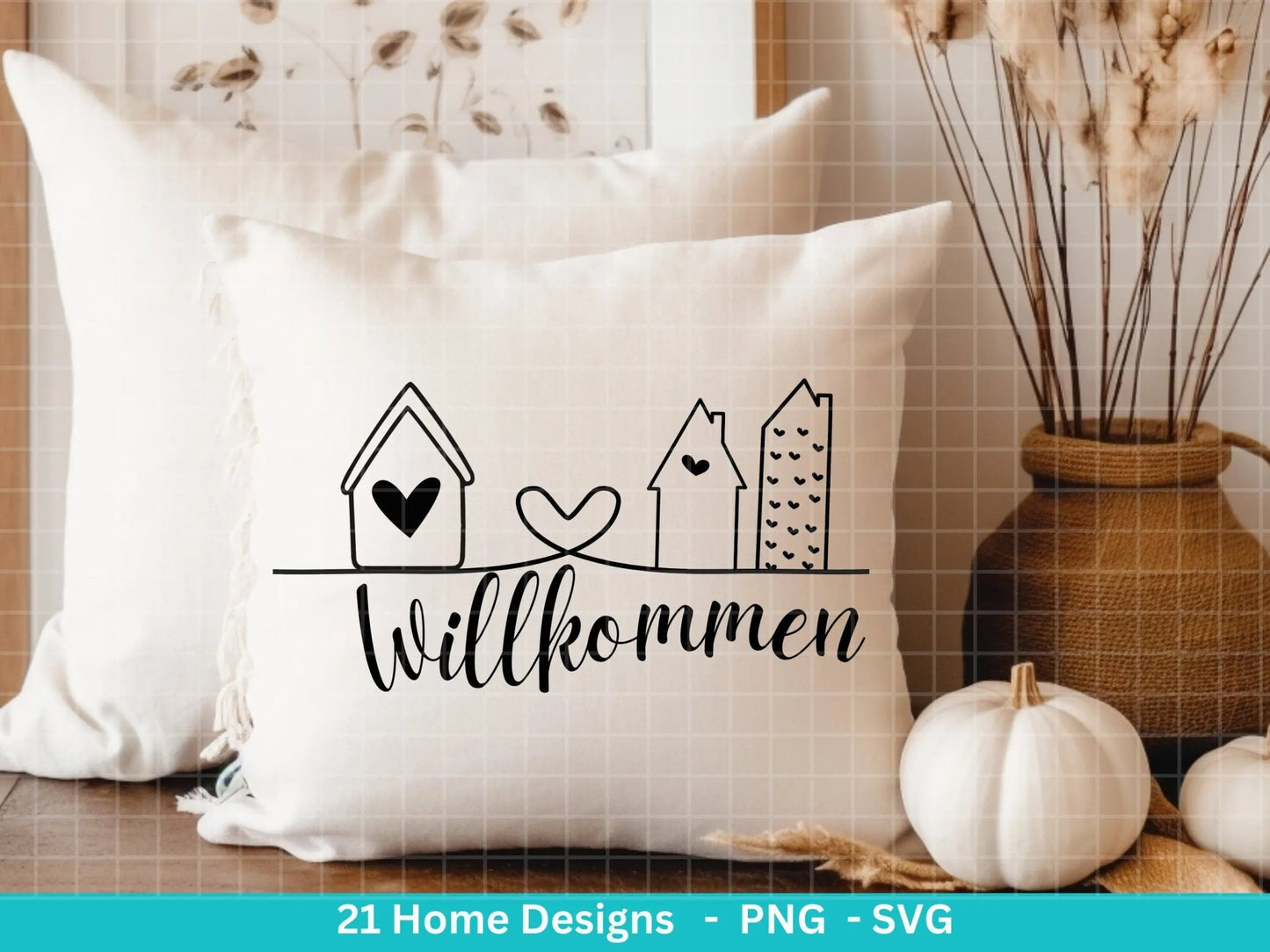 Plotterdatei Home svg - Zuhause Schriftzug Sprüche svg - Clipart Plotterdatei Deutsch - Cricut Silhouette Studio Plotterdatei - digital