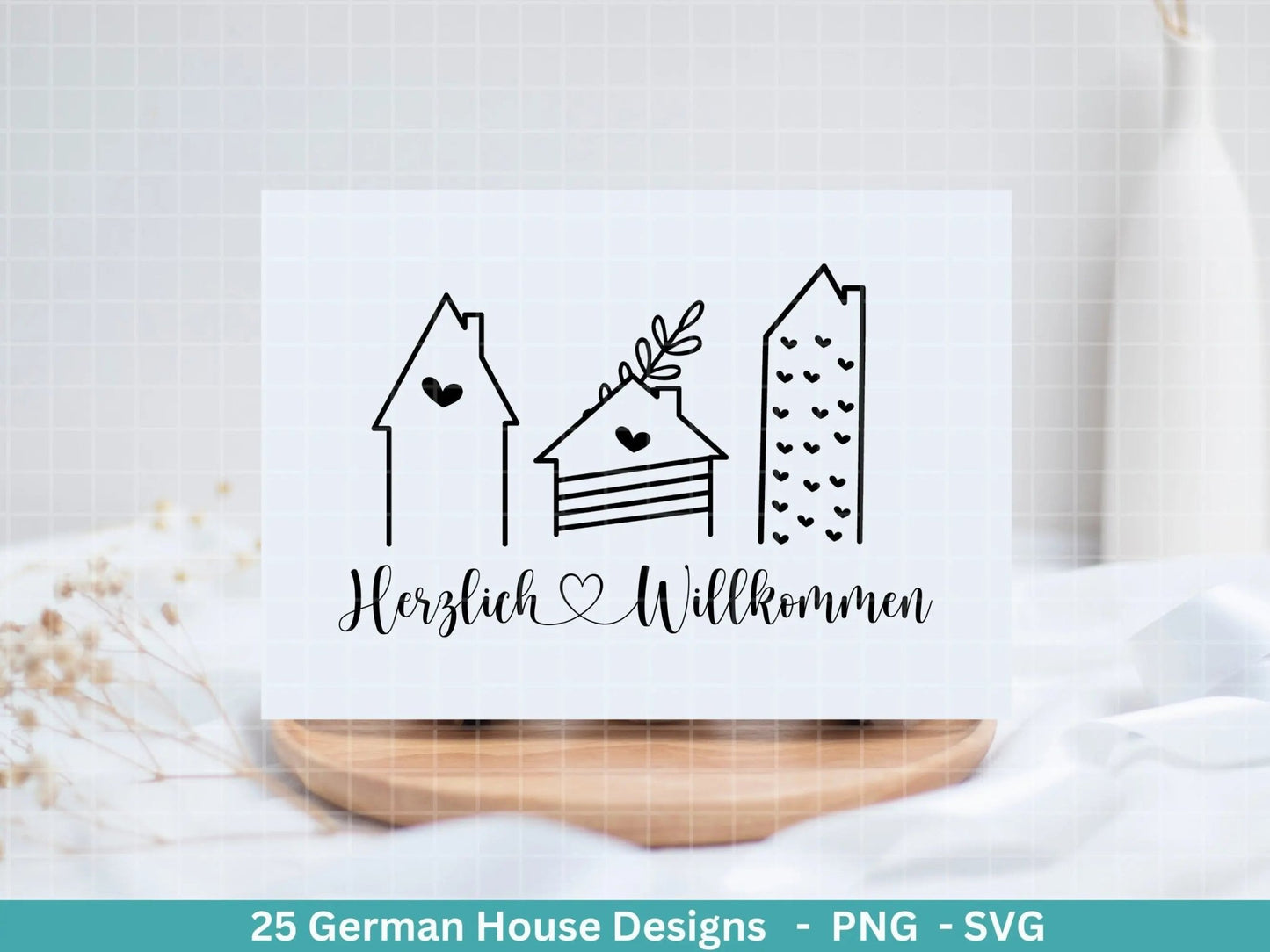 Plotterdatei Home svg - Zuhause Schriftzug Sprüche svg - Clipart Plotterdatei Deutsch - Cricut Silhouette Studio Plotterdatei - digital