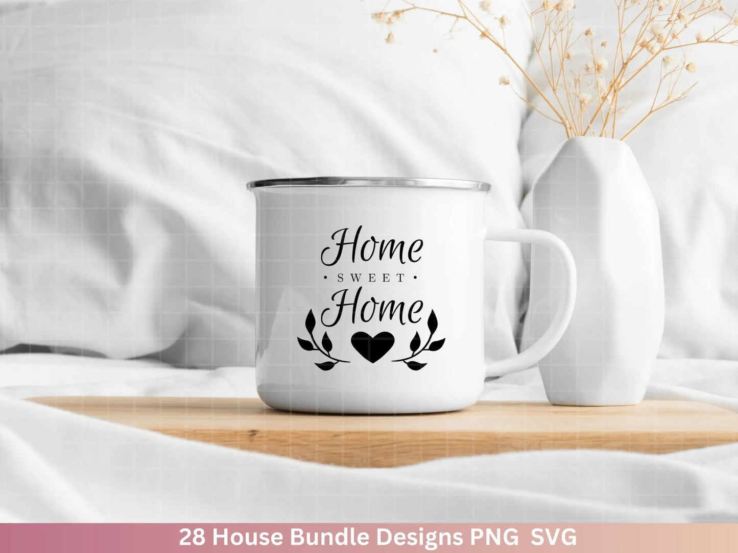 Plotterdatei Home svg - Zuhause Schriftzug Sprüche svg - Clipart Plotterdatei Deutsch - Cricut Silhouette Studio Plotterdatei - digital