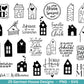 Plotterdatei Home svg - Zuhause Schriftzug Sprüche svg - Clipart Plotterdatei Deutsch - Cricut Silhouette Studio Plotterdatei - digital