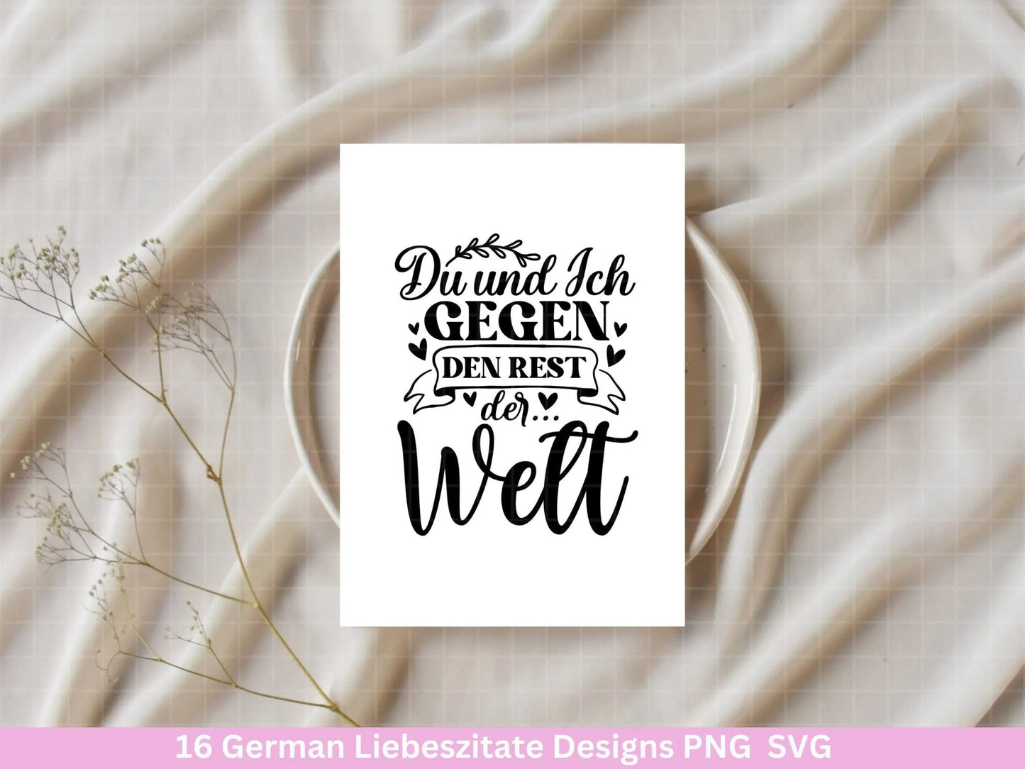 Plotterdatei Liebe Zitate Deutsch Svg - Liebling Herz Svg - Liebe svg - Cricut Silhouette Bundle - ich Liebe dich Clipart - Liebe Bundle - EmidaDesign