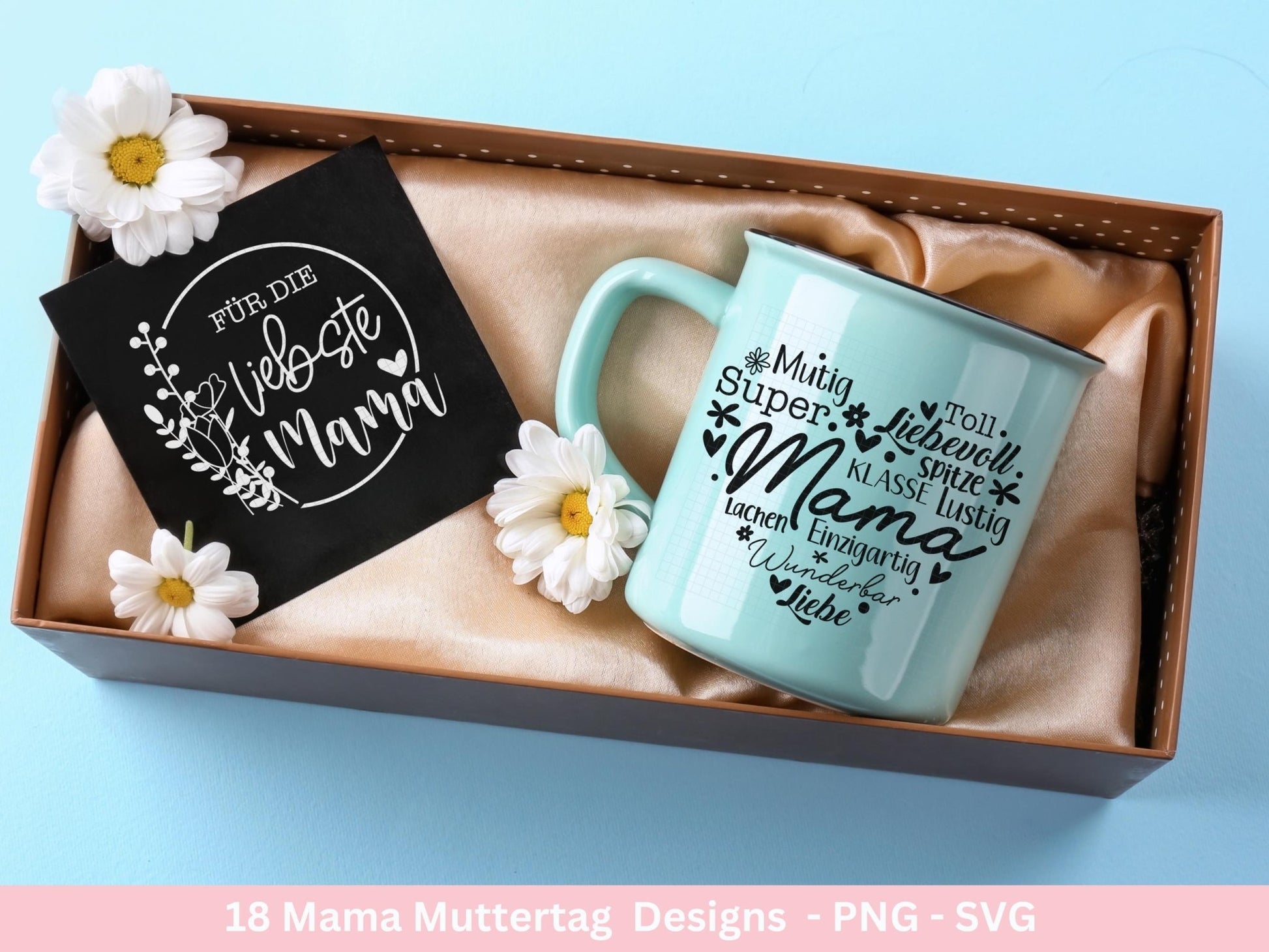 Plotterdatei Muttertag - Mama svg - Deutsche Sprüche - Herz svg - Plotterdatei Mama - Cricut svg - Laserdatei Muttertag - Geschenk Mama - EmidaDesign