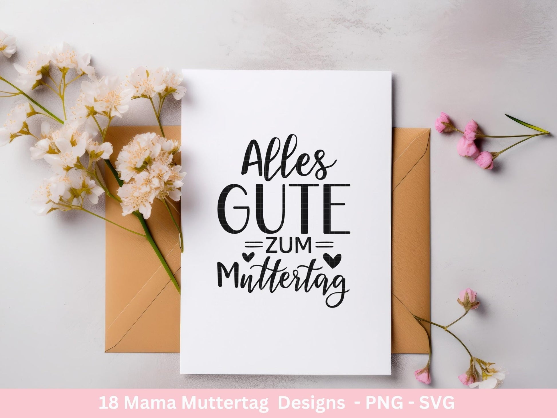 Plotterdatei Muttertag - Mama svg - Deutsche Sprüche - Herz svg - Plotterdatei Mama - Cricut svg - Laserdatei Muttertag - Geschenk Mama - EmidaDesign